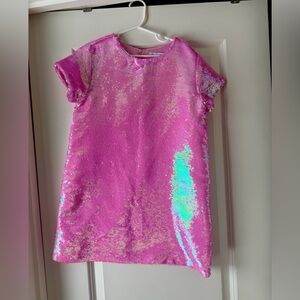 Pink Sequin Dress
